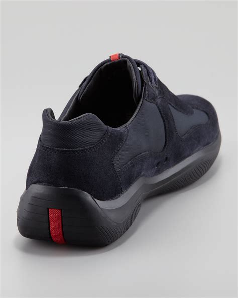 2015 mens prada sneakers|prada suede sneakers men.